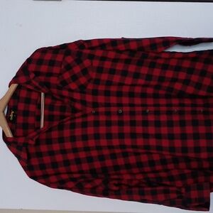 Audrey mens button up flannel S